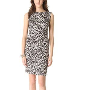 Rebecca Taylor Leopard Sheath Dress